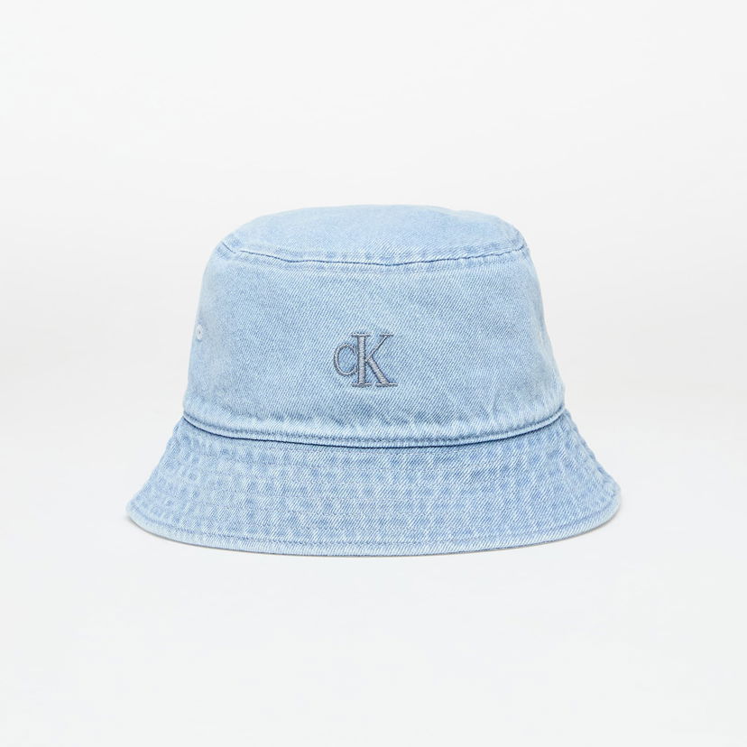 Šešir CALVIN KLEIN Calvin Klein Jeans Embroidered Monogram Denim Bucket Hat Plava | LV04K5021G LHL