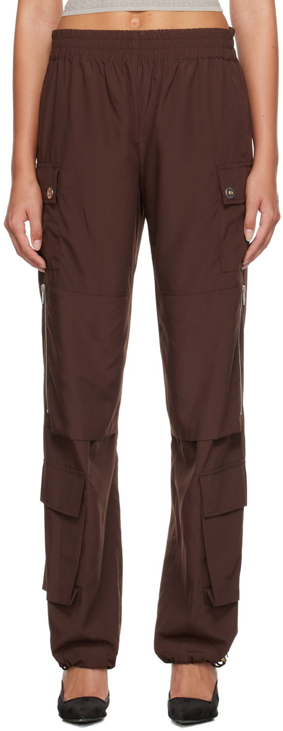 Cargo hlače Dion Lee Pocket Cargo Trousers Smeđa | C2149P23