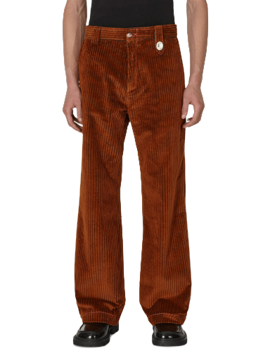 Hlače CORMIO Taner Trousers Smeđa | CORTANERDENIM DARKBROWN