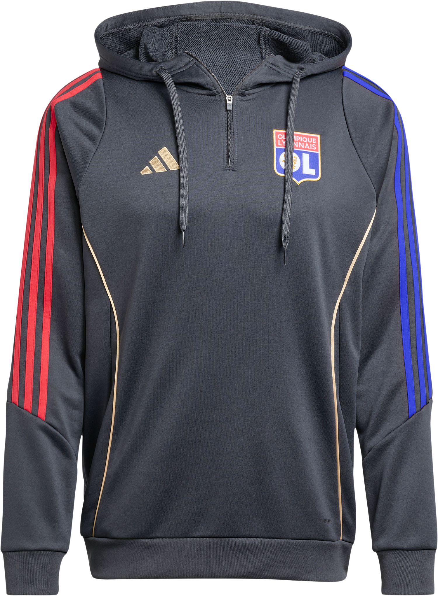 Dukserice adidas Originals Olympique Lyonnais TR Hoody Siva | jl9490, 0