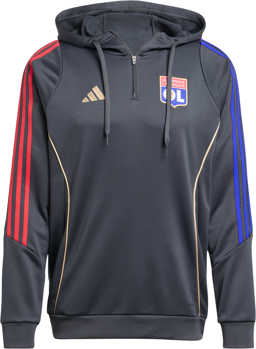 Dukserice adidas Originals Olympique Lyonnais TR Hoody Siva | jl9490