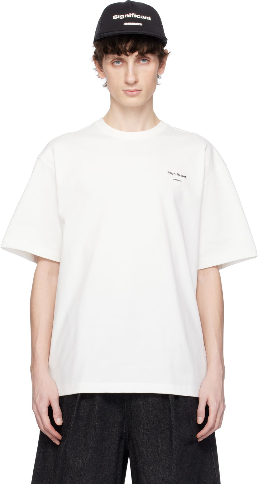 Majica kratkih rukava ADER ERROR ADER error Significant Tag 01 T-Shirt Bijela | BO42FYTS0105OW