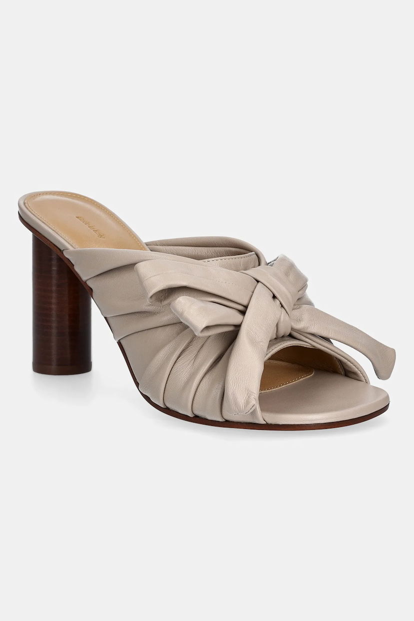 Tenisice i cipele JW Anderson JW Anderson Knotted Heeled Mules Bež | SN0095.LA0161.190