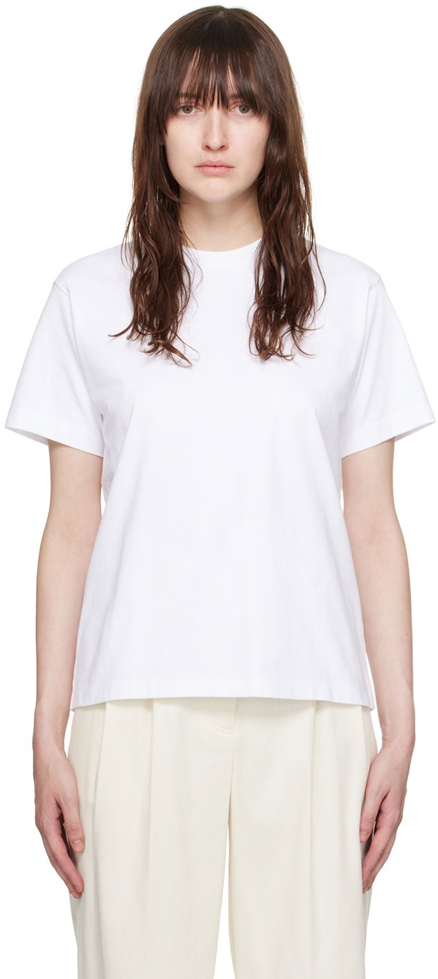 Majica kratkih rukava TOTEME TOTEME Classic T-Shirt Bijela | 243-WRT0344-FB0092