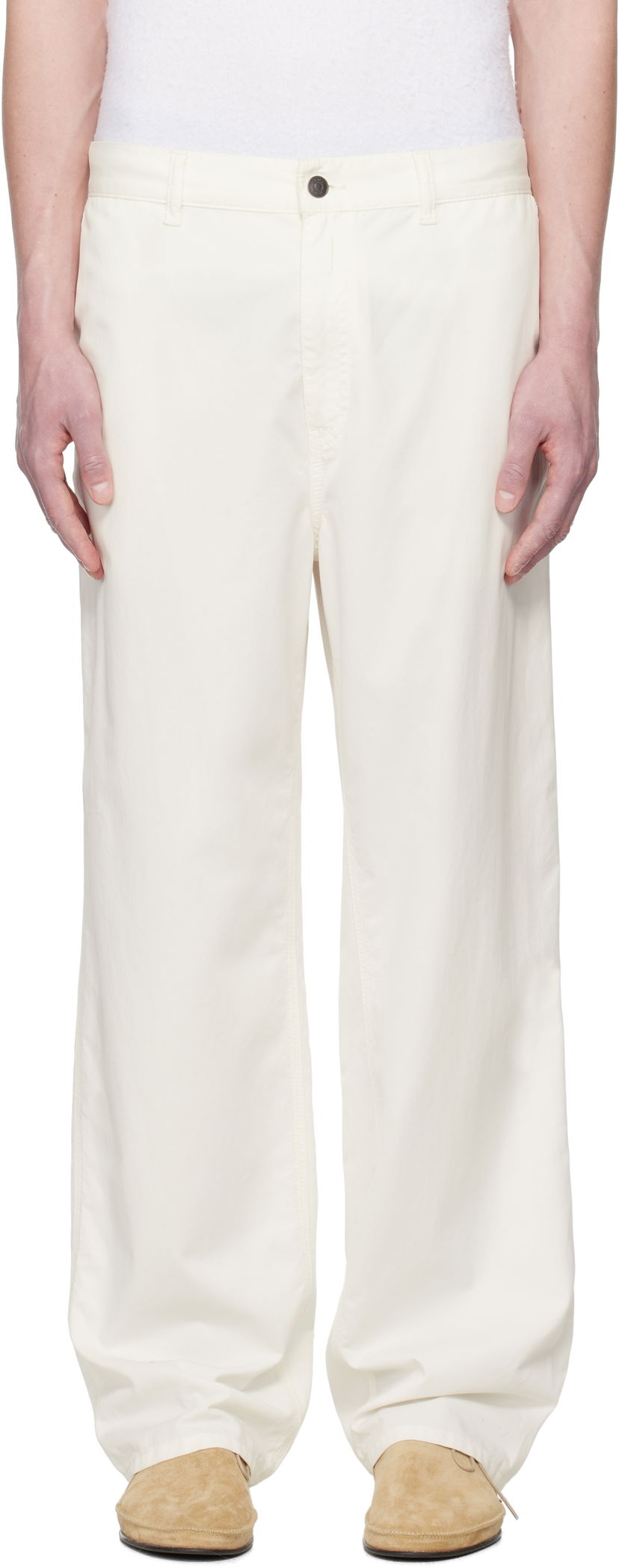 Hlače The Row The Row Sankuro Trousers Bijela | 981-W3670