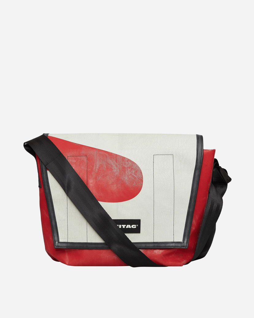 Torba za rame Freitag Dexter Slim Messenger Bag Crvena | FREITAGF14 006