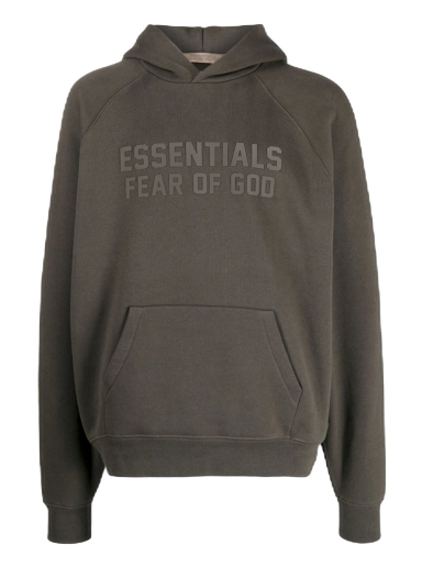 Dukserice Fear of God Essentials Raglan Hoodie Smeđa | 231161M202030