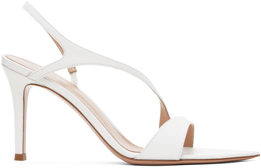 Tenisice i cipele Gianvito Rossi Gianvito Rossi Mayfair Heeled Sandals Bijela | G32462.85RIC.NAP, 0