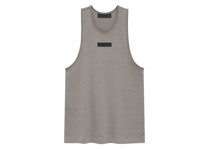 Majica bez rukava Fear of God Core Collection Tanktop Heather Grey Siva | 125SU242041F
