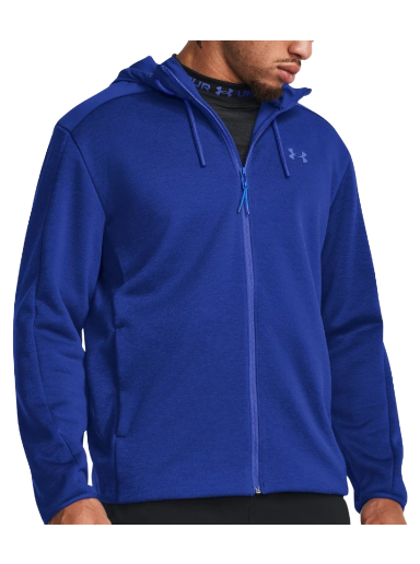 Dukserice Under Armour Essential Swacket Full-Zip Hoodie Plava | 1378824-400
