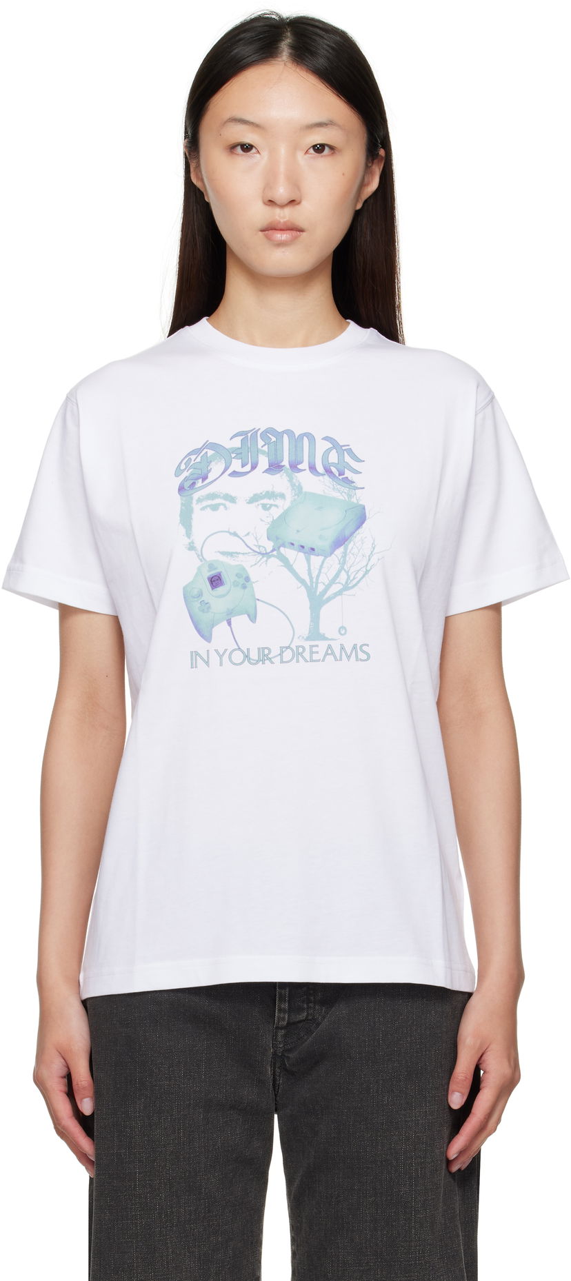 Majica kratkih rukava Dime Dime 'Dreams' T-Shirt Bijela | DIMESU2556WHT