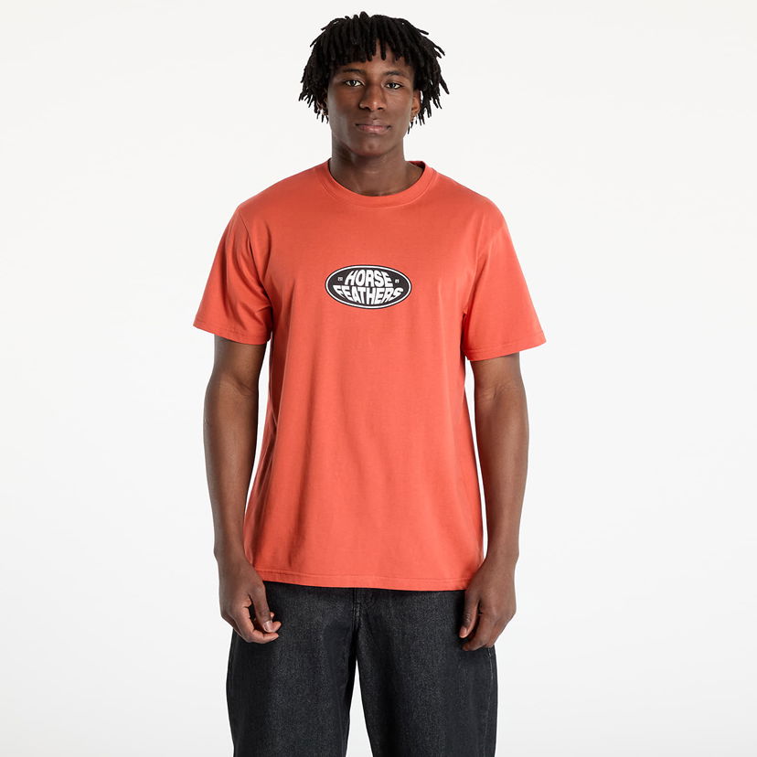 Majica kratkih rukava Horsefeathers Horsefeathers Dynamo T-Shirt Narančasta | SM1381C