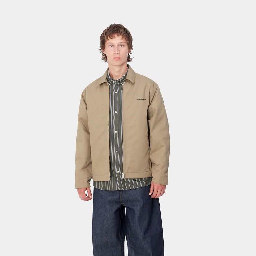 Jakna Carhartt WIP Module Script Zip-Up Jacket Bež | I033763_9