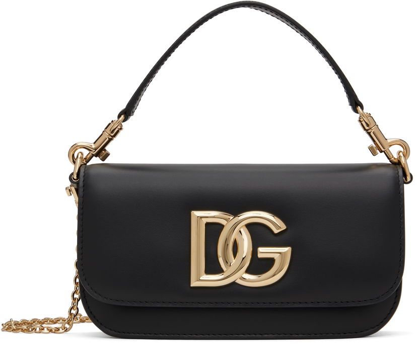 Ručna torbica Dolce & Gabbana Dolce&Gabbana 3.5 Crossbody Bag Crna | BB7603 AW576
