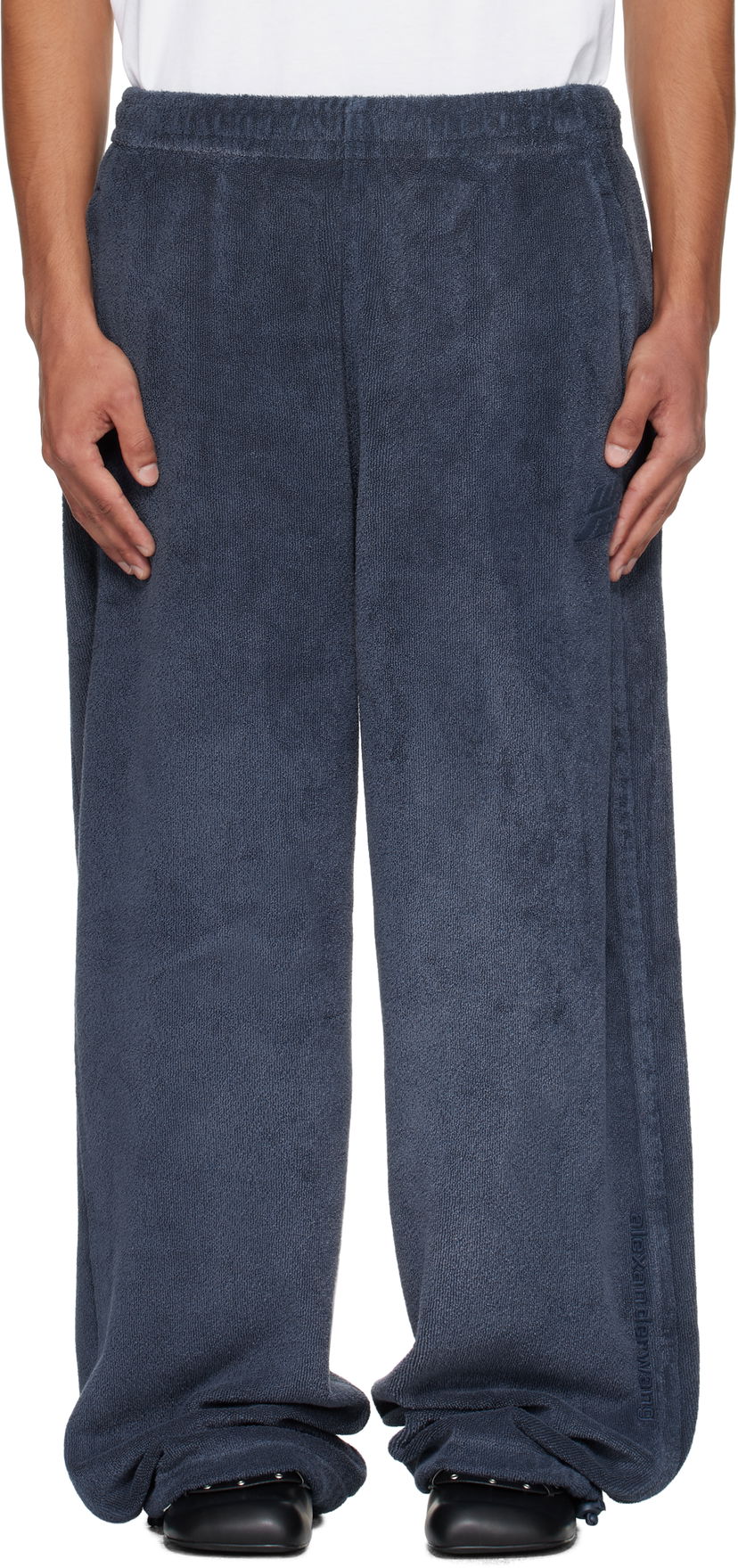 Trenirka Alexander Wang Alexander Wang Track Trousers Tamnoplava | 6CC3254421