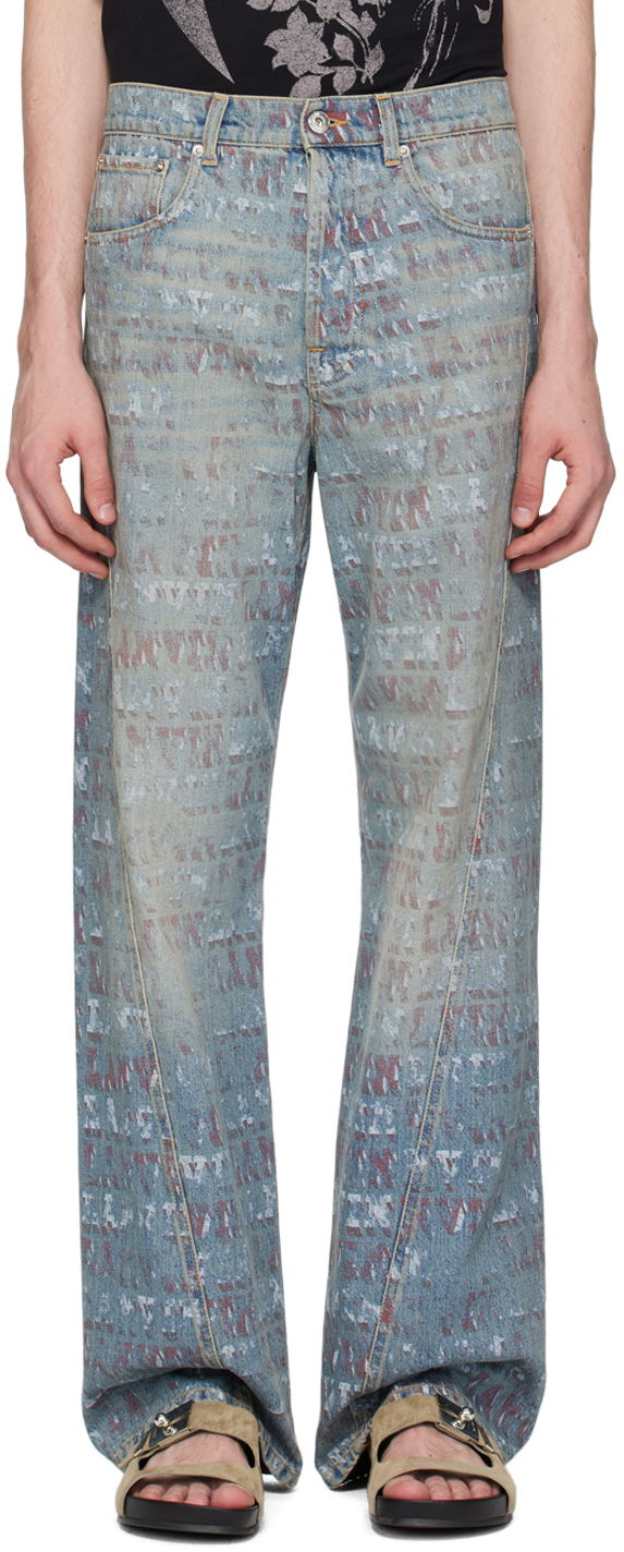 Jeans LANVIN Future x Jeans Plava | RM-TR0051-D082-P24