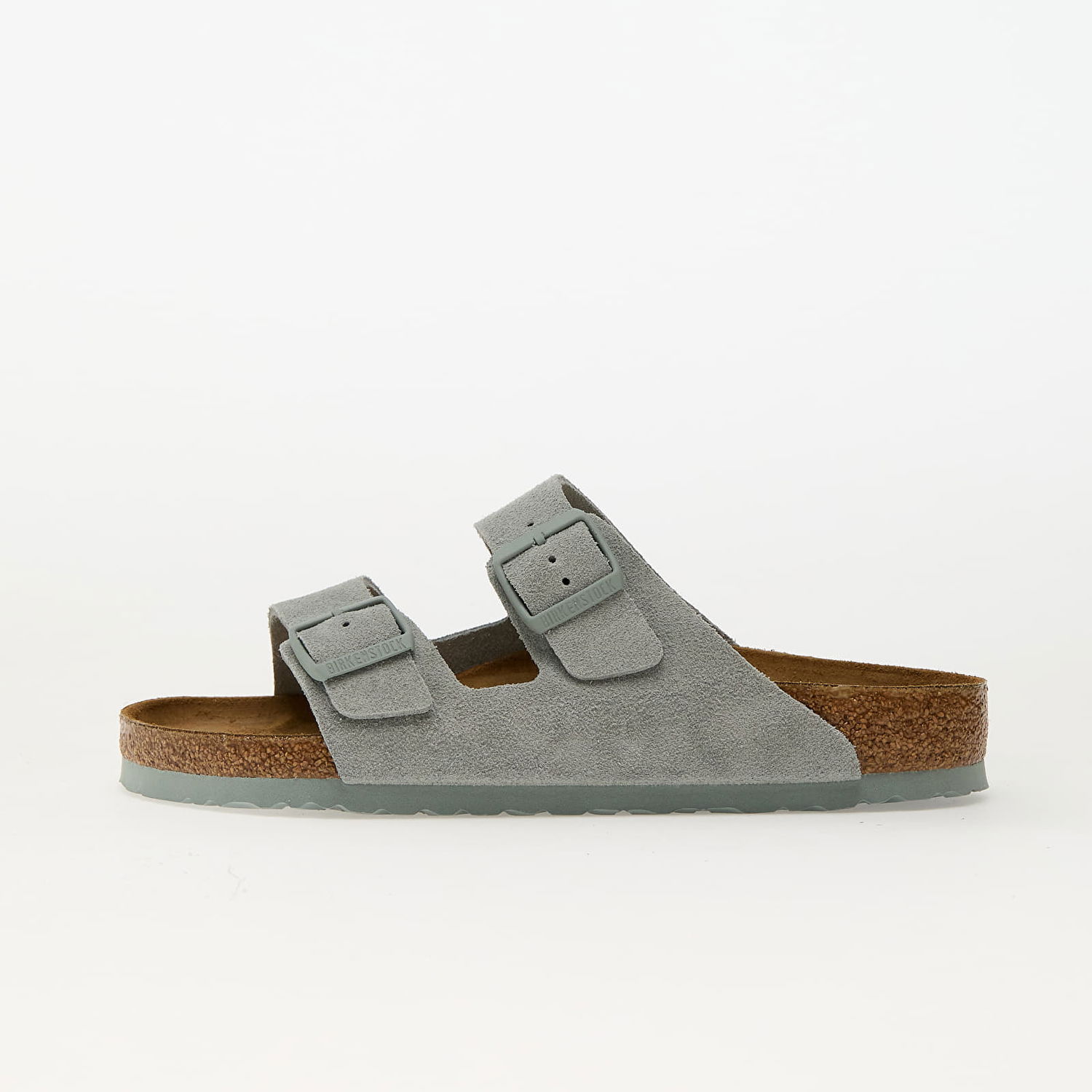 Tenisice i cipele Birkenstock Birkenstock Arizona Suede Leather Slides Siva | 1029146, 0