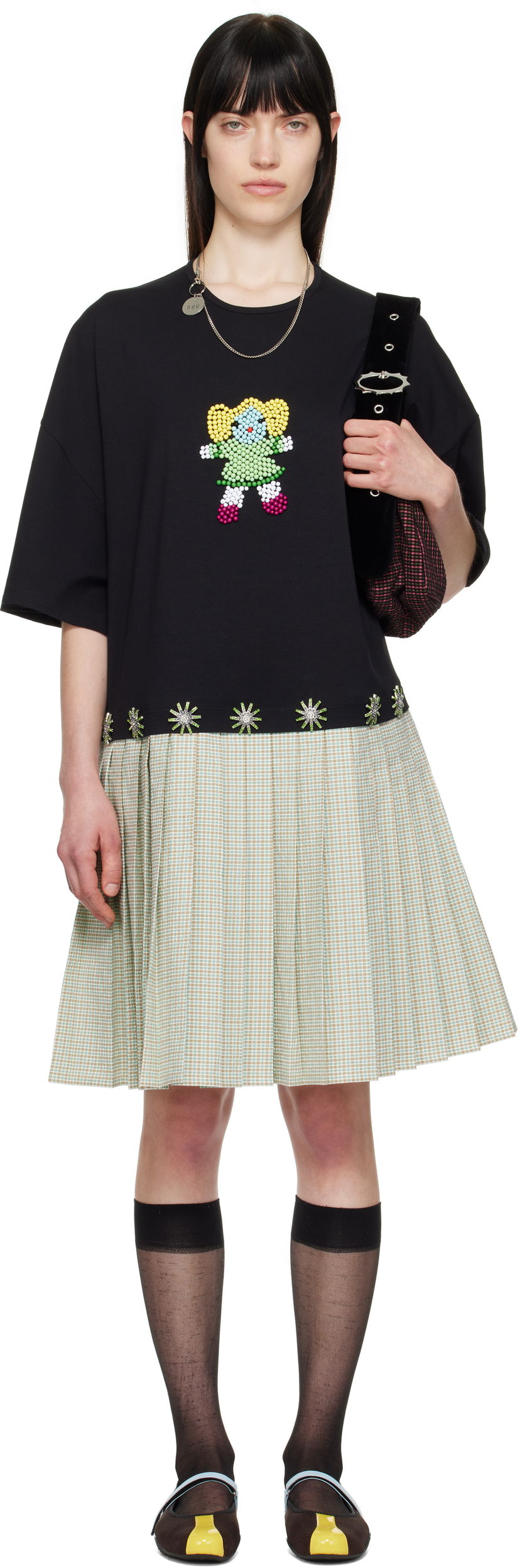 Haljina Chopova Lowena Chopova Lowena Saltos Kilt Midi Dress Višebojno | 1299