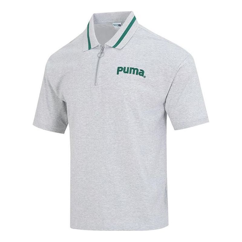 Polo majica Puma Men's Sportswear Polo Shirt Siva | 622541-04