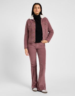 Jakna Lee Corduroy Jacket Ružičasta | 112355172, 1