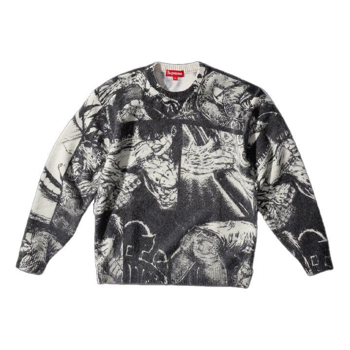 Džemper Supreme The Crow Graphic Print Sweater Crna | SUP-FW21-177