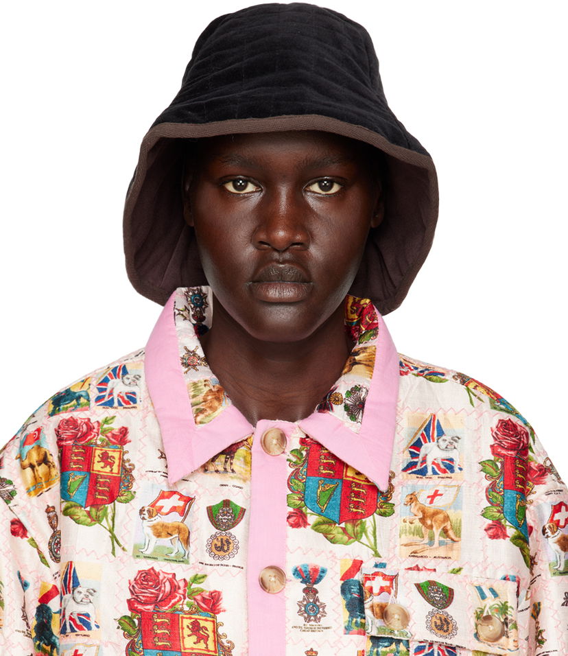 Šešir Bode Reversible Bucket Hat Crna | MRF22AC017