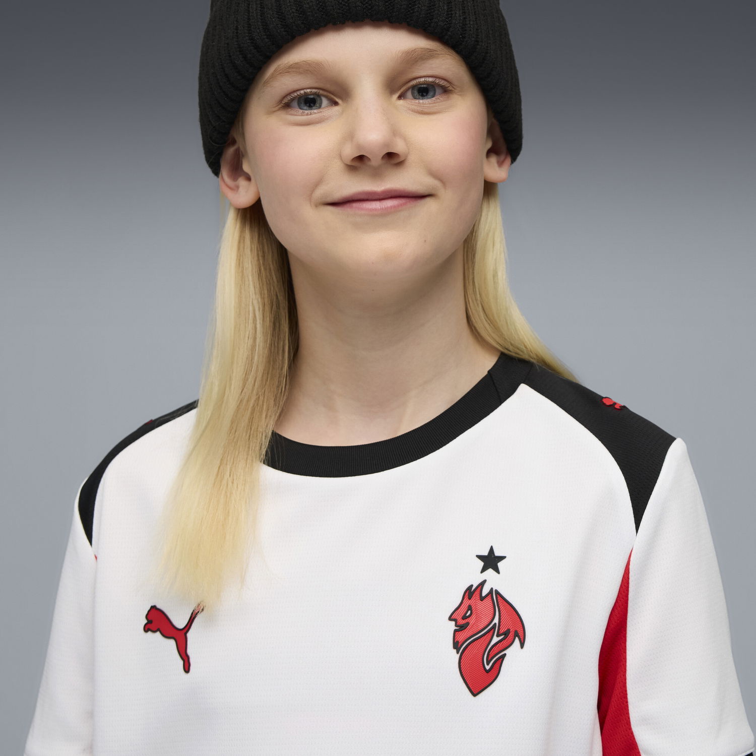 Dres Puma AC Milan 2nd Kit Youth Jersey 25/26 Bijela | 779974_02, 1