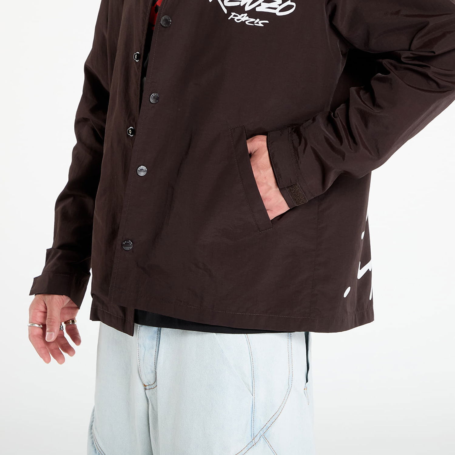 Jakna KENZO KENZO x FUTURA 2000 Light Coach Jacket Smeđa | FF65BL0619NT.91, 1