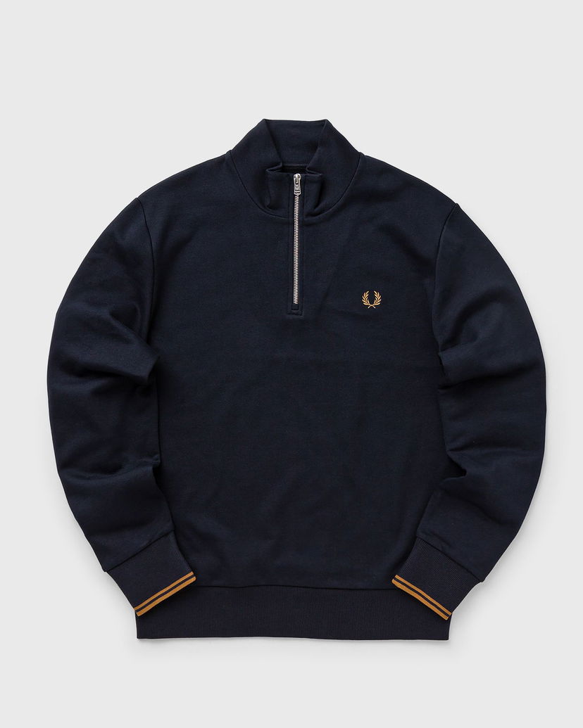 Dukserice Fred Perry HALF ZIP SWEATSHIRT Tamnoplava | M3574-R63