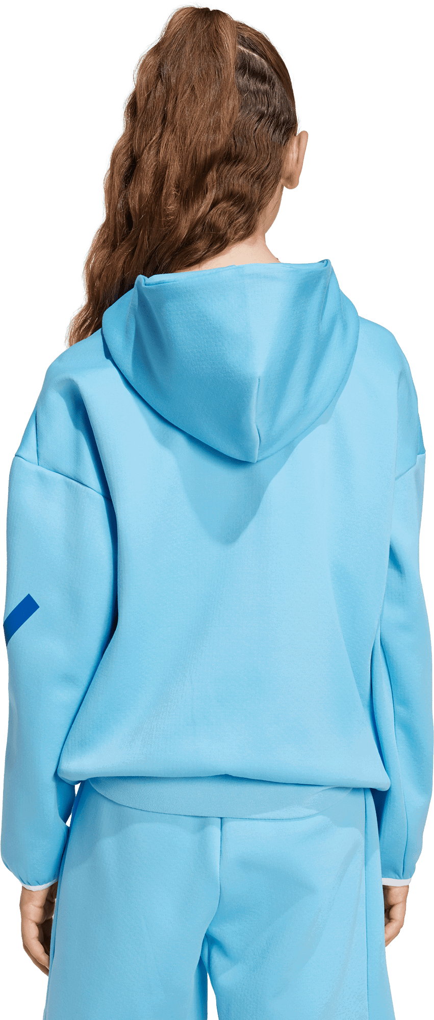 Dukserice adidas Performance MESSI ZNE Hoodie Plava | KB2136, 1