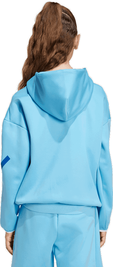 Dukserice adidas Performance MESSI ZNE Hoodie Plava | KB2136, 1