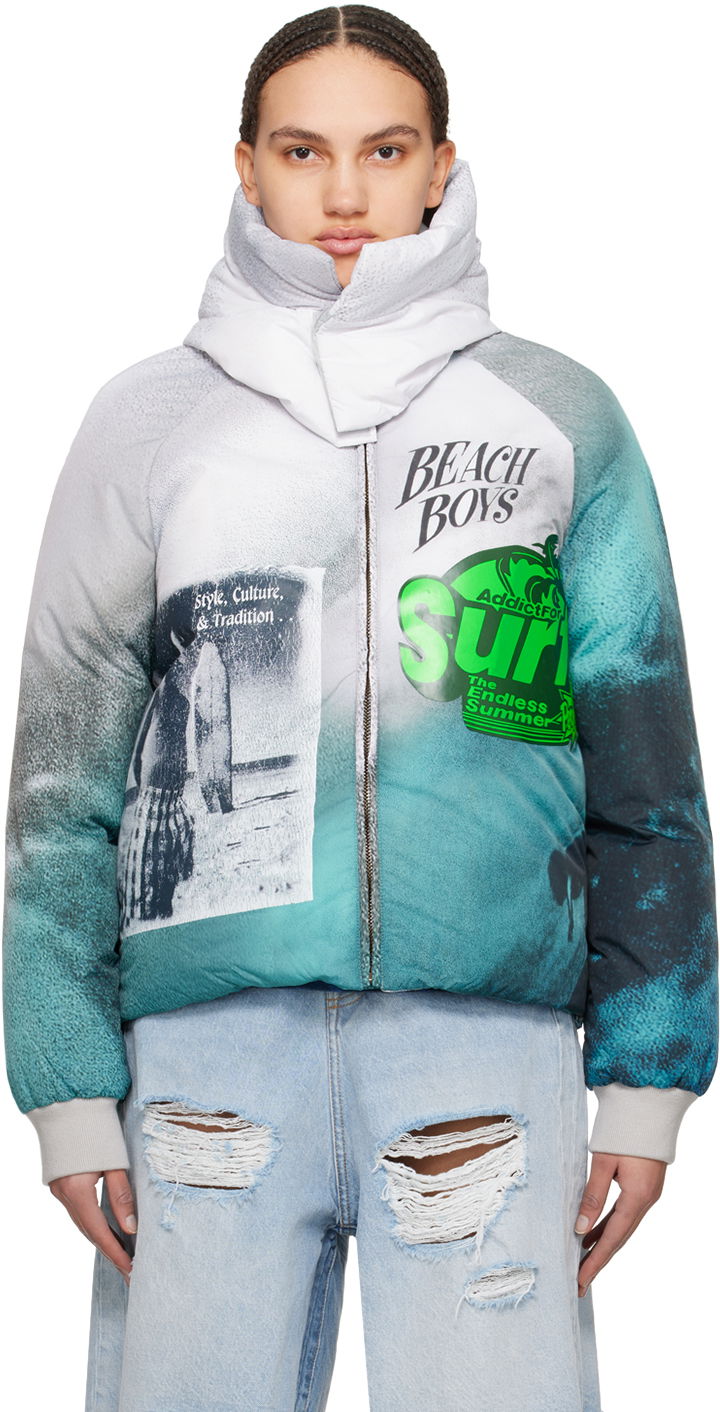 Pernata jakna ERL Printed Puffer Jacket Višebojno | ERL08C002