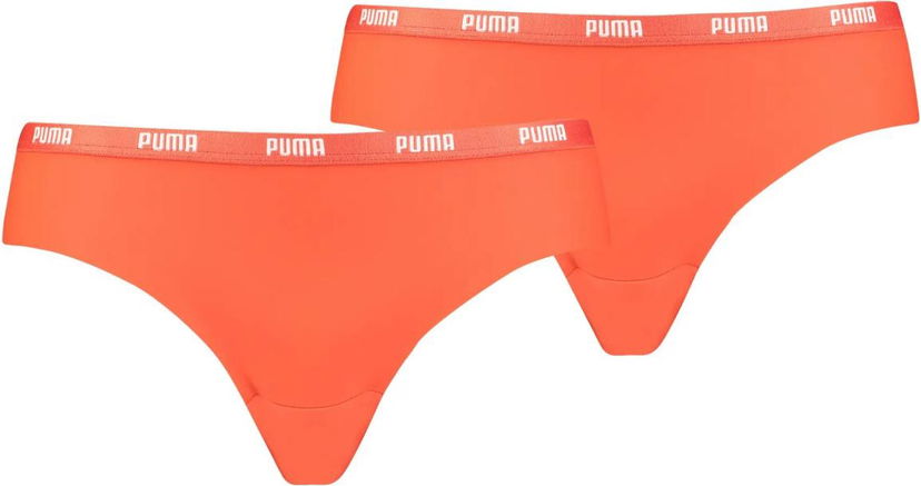 Gaćice Puma Puma Microfiber Brazilian Briefs, 2 Pack Narančasta | 603041001-008