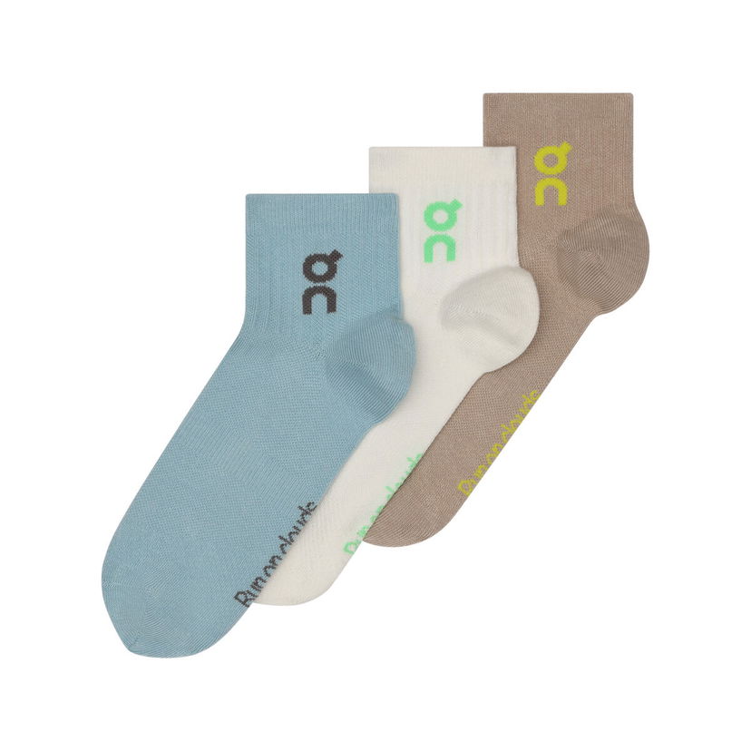Čarape On Running Logo Sock Mid 3-Pack Višebojno | 2UF10523890