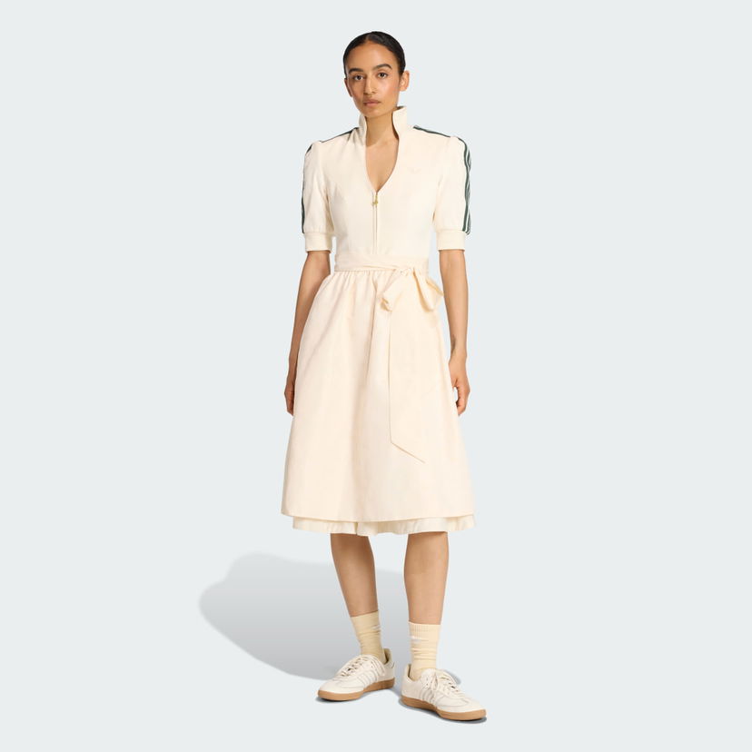 Haljina adidas Performance adidas Originals Dirndl Dress Bež | KF2301