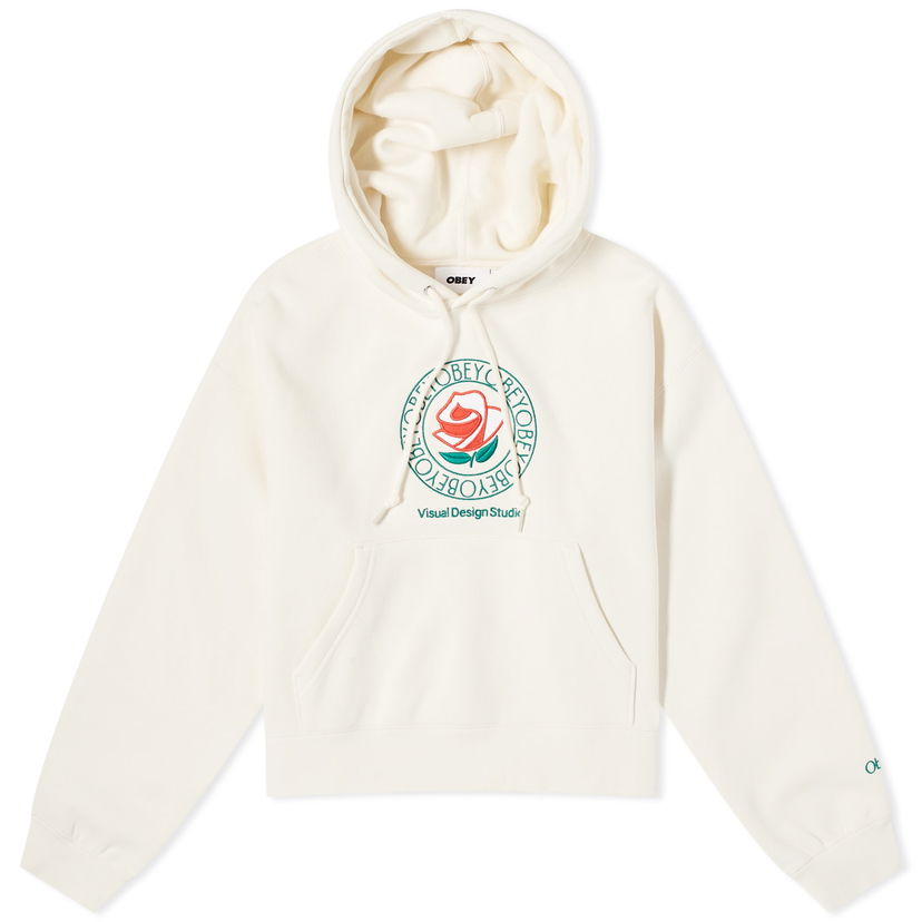 Dukserice OBEY Rose Hoodie Bež | 211610138-UBL
