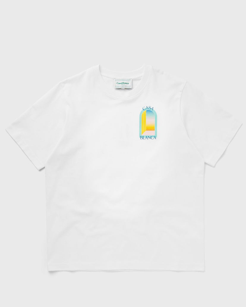 Majica kratkih rukava Casablanca L'ARC COLORE PRINTED T-SHIRT Bijela | U-MPF24-JTS-001-01