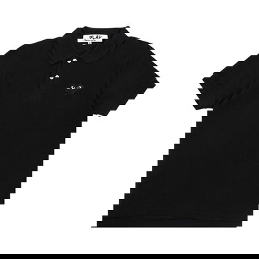 Polo majica Comme des Garçons PLAY Black Emblem Polo Shirt Crna | AZ T065 051 1, 1