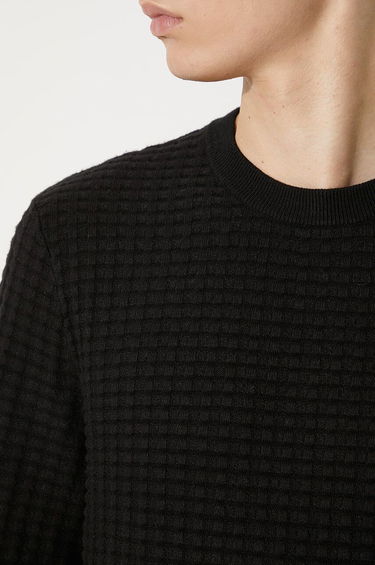 Džemper Samsoe Samsoe Samsoe Samsoe Textured Knit Sweater Crna | M23300077, 5