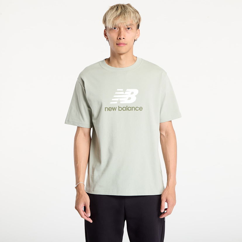 Majica kratkih rukava New Balance New Balance Athletics Logo T-Shirt Zelena | MT51500GAS