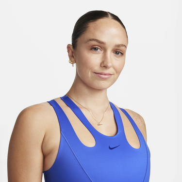 Grudnjak Nike FutureMove Light-Support Non-Padded Strappy Sports Bra Tamnoplava | FQ2640-405, 2