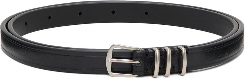 Pojasevi Ann Demeulemeester Ann Demeulemeester Adea Leather Belt Crna | B0012936-LT167-099