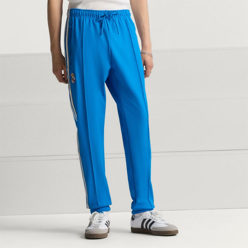 Trenirka adidas Performance Real Madrid Terrace Icons Track Pants Plava | JN3057