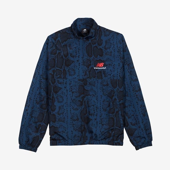 Vjetrovka New Balance SNS x Snake Print Track Jacket Tamnoplava | MJ11600, 0