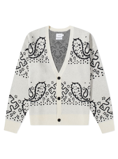 Džemper Rhude Bandana Stripe Cardigan Bež | RHSS22CA01037422
