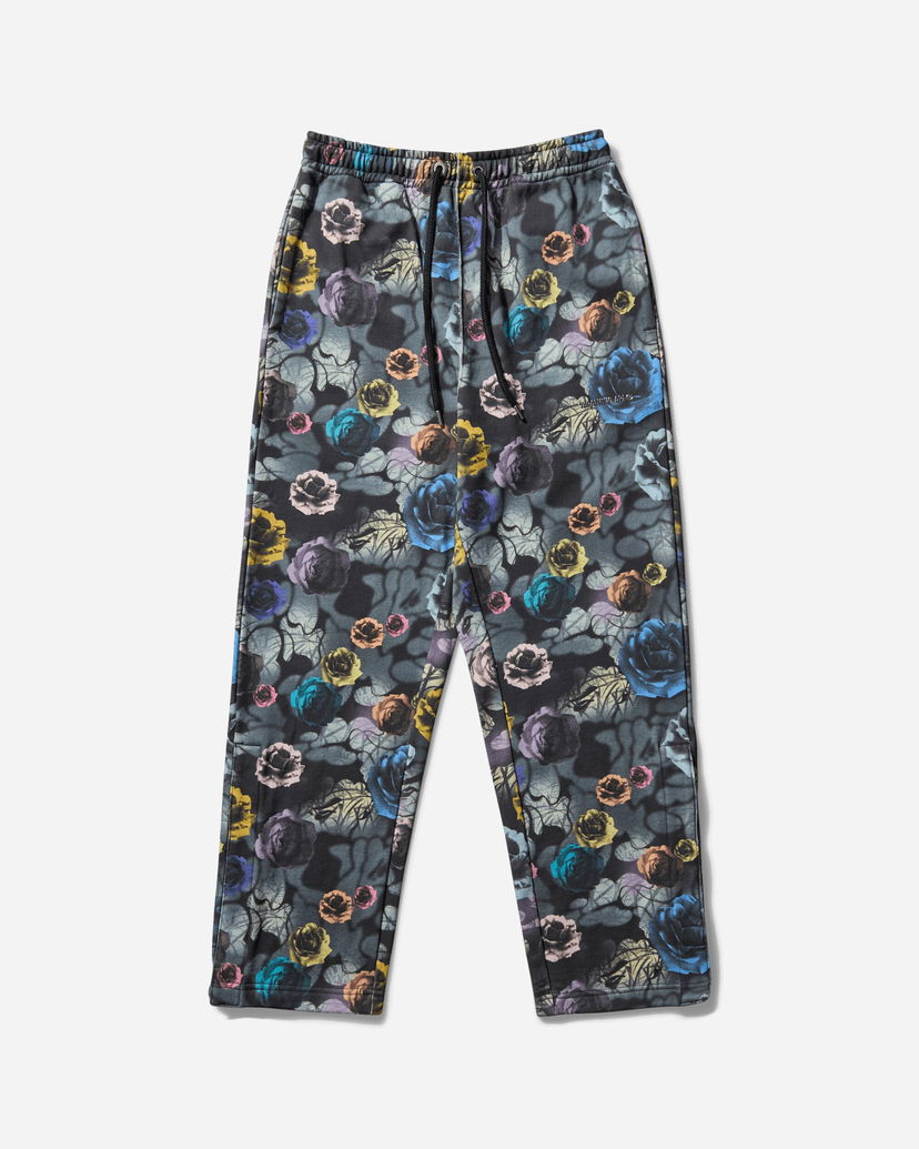 Trenirka BAPE Floral Camo Sweatpants Višebojno | 1K80152302 BLACK