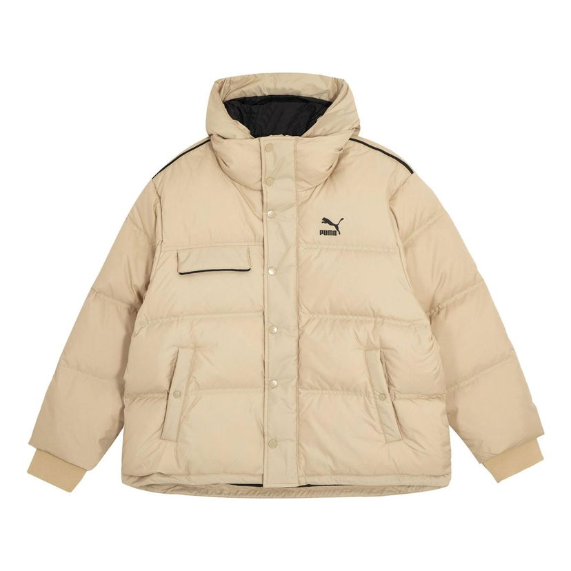 Pernata jakna Puma Winter Hooded Down Coat Bež | 539230-12