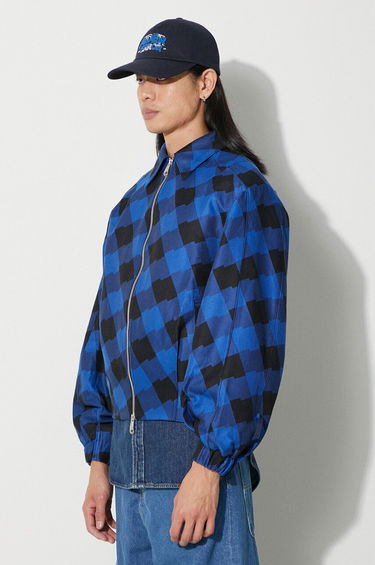 Bomber jakna ADER ERROR Tenit Checkered Jacket Plava | BMADFWJK1001, 3