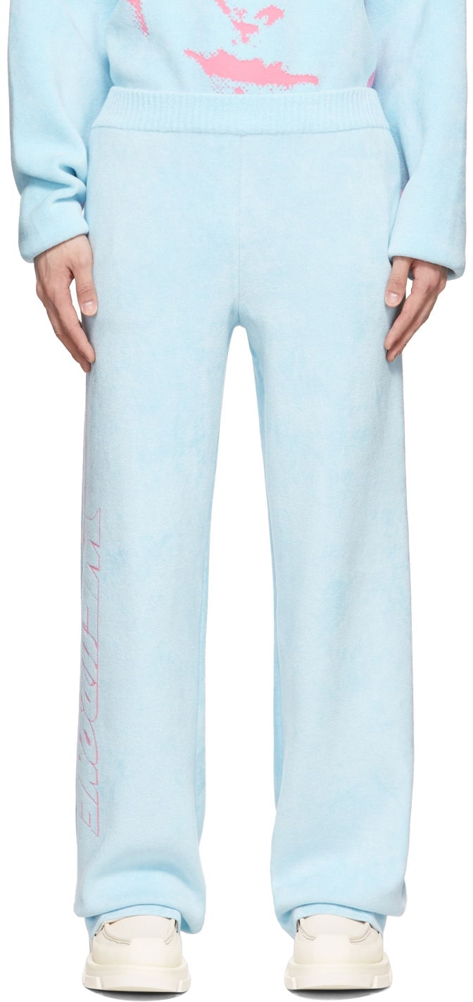 Trenirka We11done We11done Viscose Lounge Pants Plava | WD-KP1-22-626-U-SK