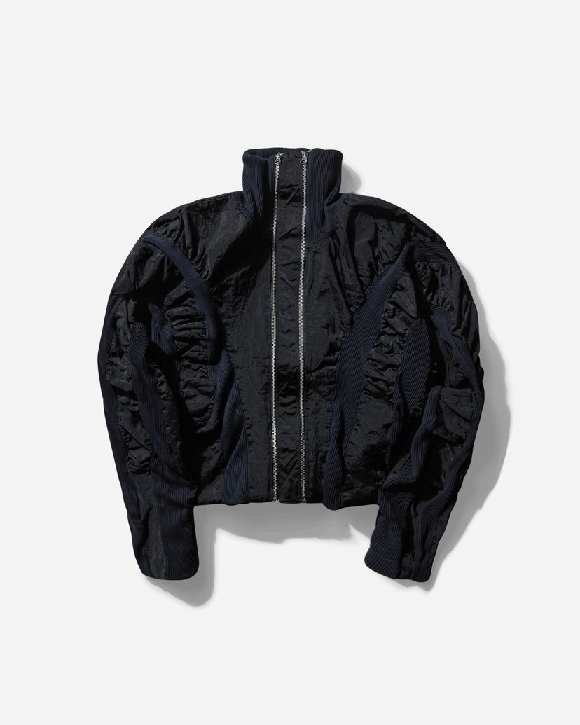 Vjetrovka LUEDER Black Bomber Jacket Crna | LUALCHEMISTBN BLACK